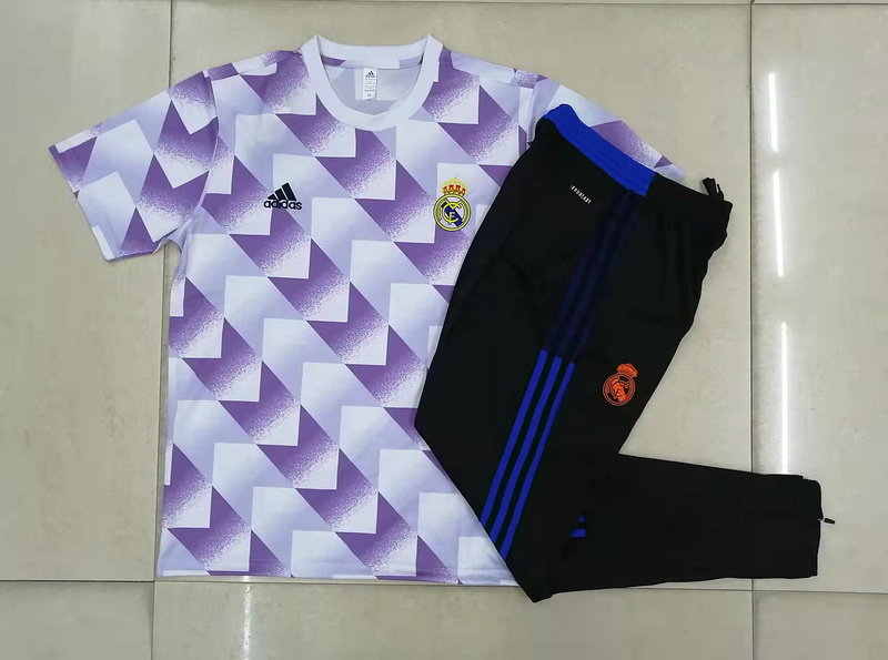 AAA Quality Real Madrid 22/23 Purple/White Training Kit Jerseys
